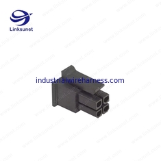 China o PVC preto fêmea dos conectores e do UL1007-20-28AWG da fileira dobro de 3.0mm prende o chicote de fios fornecedor