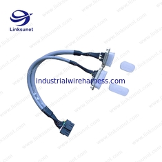 China PVC BK 43025 - 1400 e SUB 15 do receptáculo de MOLEX de D cablagens do PIN/9 PIN fornecedor
