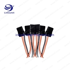 China Molex 52266-0311 conectors 2.50mm pretos adiciona o chicote de fios terminal impermeável de UL1007-24AWG fornecedor