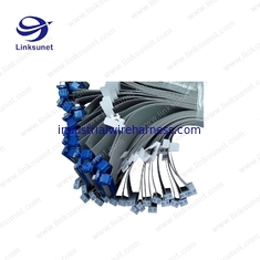 China Pin 37 aos conjuntos de cabo liso eletrônicos CINZENTOS do conector de cabo liso do PVC do Pin de IDC 40 fornecedor