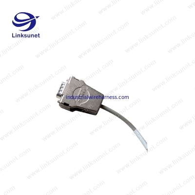 5 - 747905 - 2 D - SUB Soldering Wiring Harness LIYY 4 - 0.25 Custom Female 9 PIN Wiring Harness