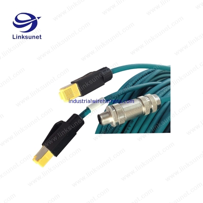 CAT5E / CAT6 26AWG  Industrial Ethernet cable wire harness