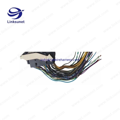 Fomoco Hybrid connector 103PIN CONNECTOR ADD UL1007 CABLE Custom wire harness for New energy vehicle