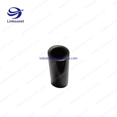 UL94 - V0 Black ABS Plastic Molding OD 6.0mm D1 3.9mm L 25.4mm