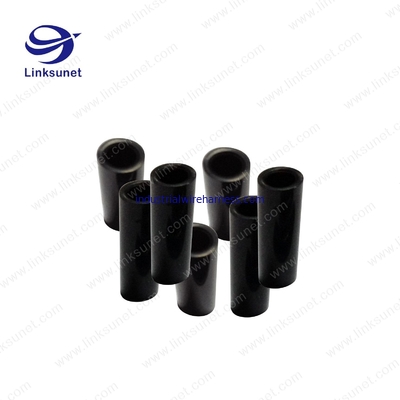 UL94 - V0 Black ABS Plastic Molding OD 6.0mm D1 3.9mm L 25.4mm