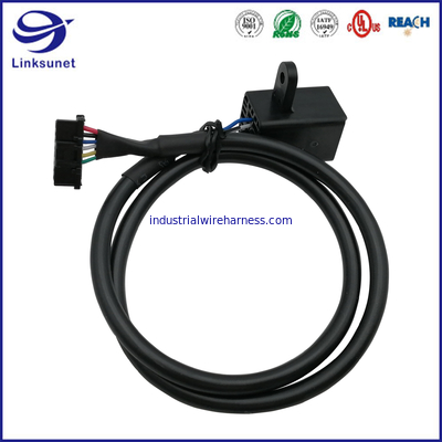 Linha tipo 368191-2 do radar do automóvel do original 505151 8 conectores do receptáculo do passo do PIN 2.00mm com cablagens